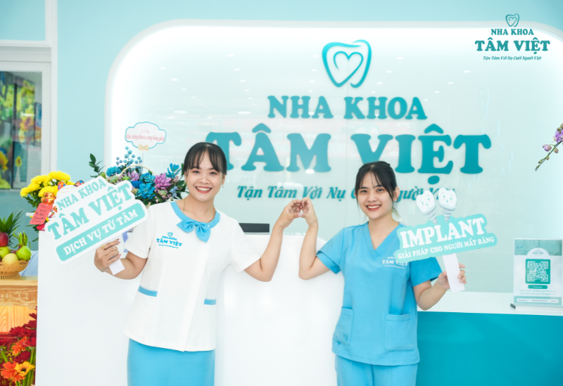 Nha Khoa Tâm Việt luôn tận tâm với nụ cười của bạn