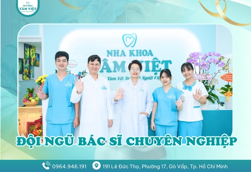 Đội ngũ bác sĩ chuyên nghiệp