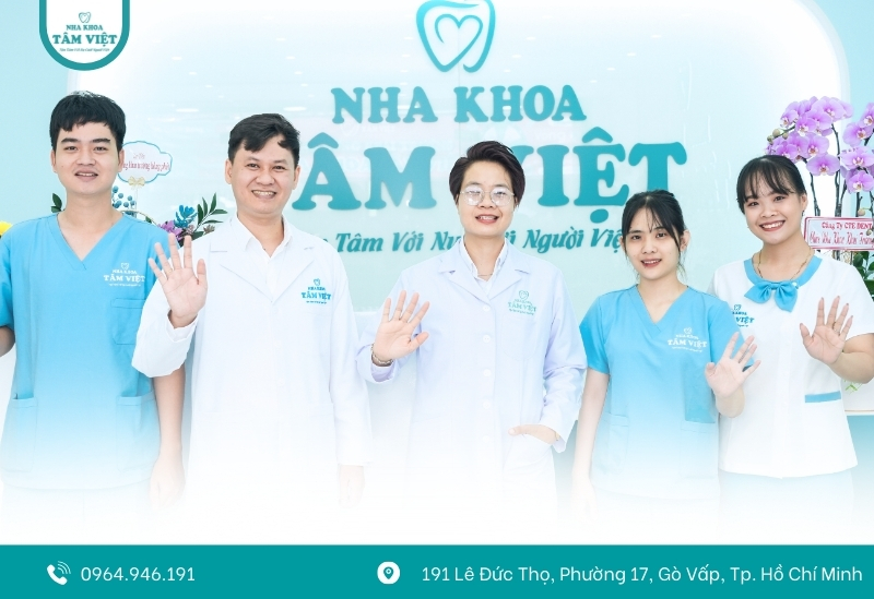 Cập nhật bảng giá bọc răng sứ trọn gói mới nhất tại nha khoa 4 Nha khoa Tâm Việt - Địa chỉ bọc răng sứ Gò Vấp uy tín