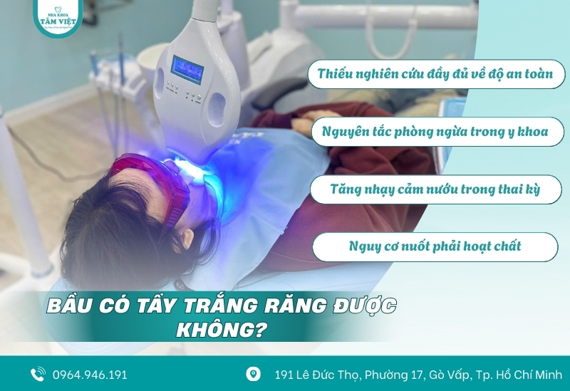 Bầu có tẩy trắng răng được không? Cần lưu ý gì? 2 Bầu có tẩy trắng răng được không?