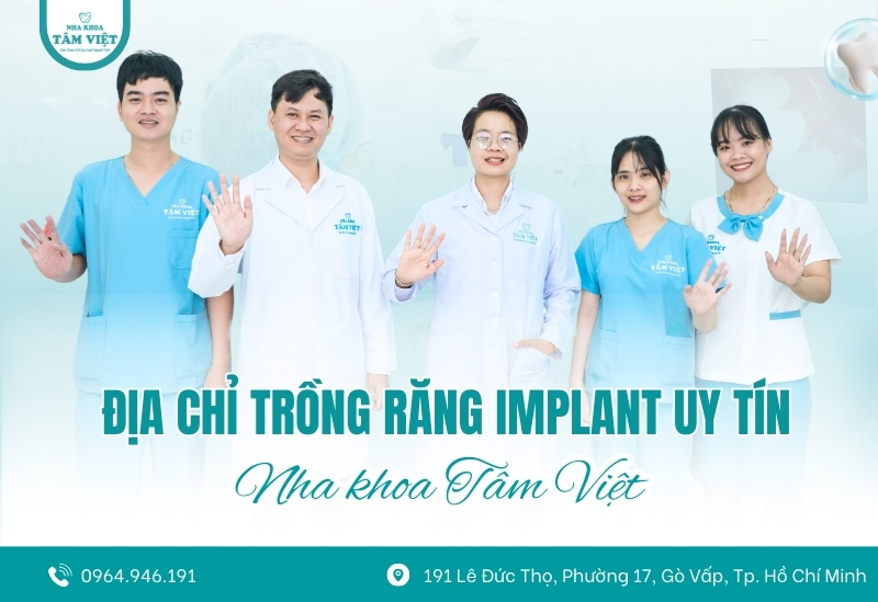 Cấy ghép Implant nha khoa uy tín, giá tốt tại Gò Vấp 4 Đội ngũ bác sĩ chuyên sâu