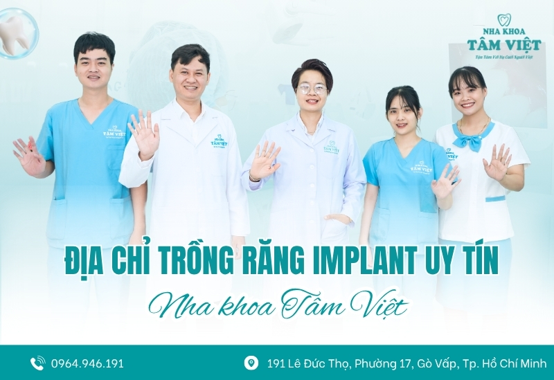 Răng implant có bị sâu không? Lưu ý khi trồng implant 6 Địa chỉ trồng răng implant uy tín tại Gò Vấp