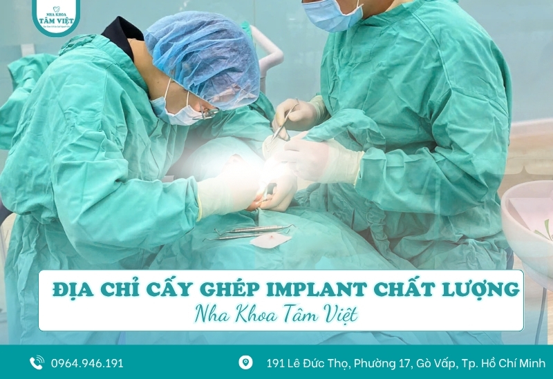 Lưu ý quan trọng trước và sau khi trồng răng implant 5 Nha khoa Tâm Việt – Địa chỉ trồng implant chất lượng tại Gò Vấp