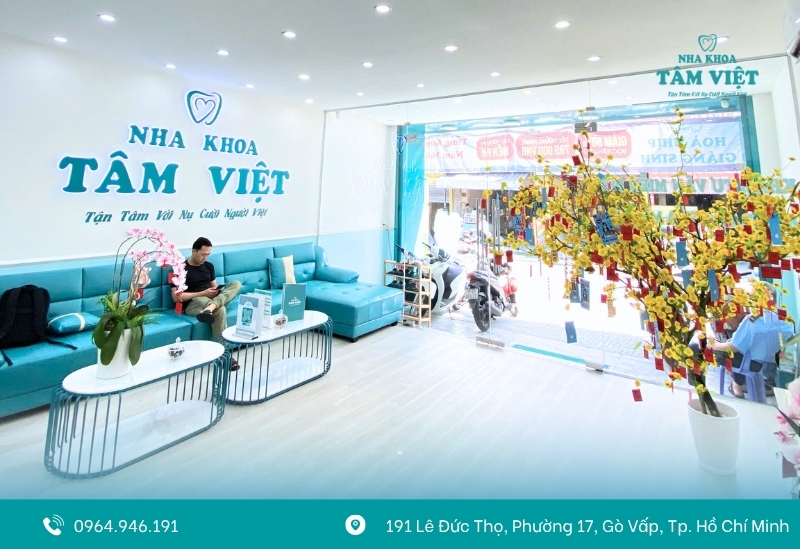 Review nha khoa dán răng sứ tốt nhất TPHCM hiện nay 4 Không gian phòng khám sạch sẽ, hiện đại