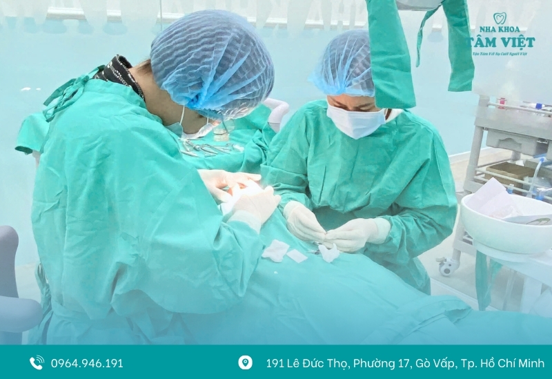 Sử dụng kỹ thuật cấy ghép implant đặc biệt