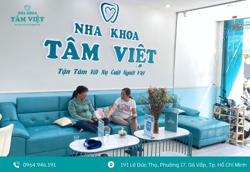 Không gian phòng khám sạch sẽ và thoải mái