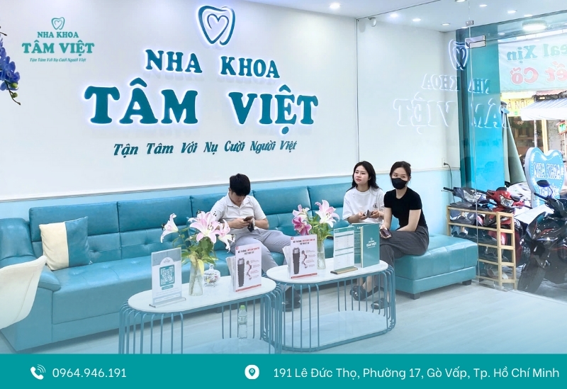 Nha khoa Tâm Việt – Địa chỉ tẩy trắng răng Gò Vấp an toàn, nhanh, đẹp