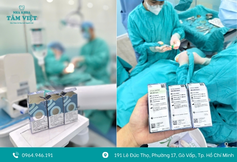 Sử dụng trụ chính hãng, có bảo hành