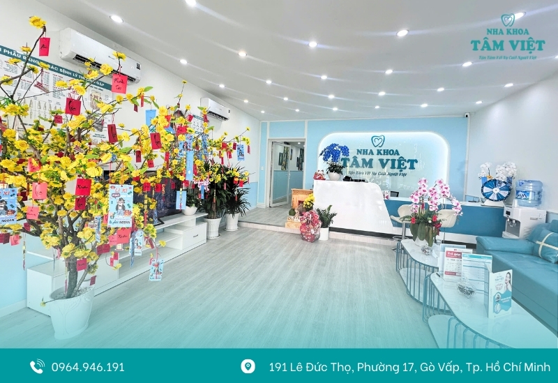 Không gian sạch sẽ và thân thiện