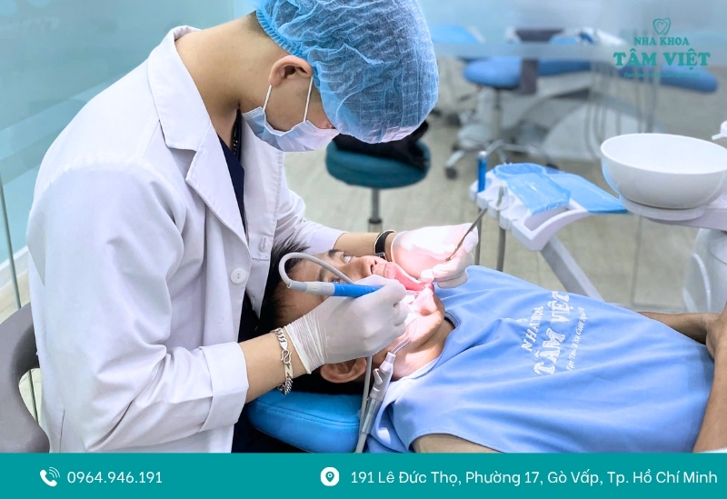 Trám răng chi phí bao nhiêu tại Tâm Việt?