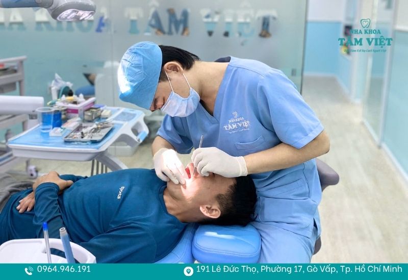 Thay mão sứ mới