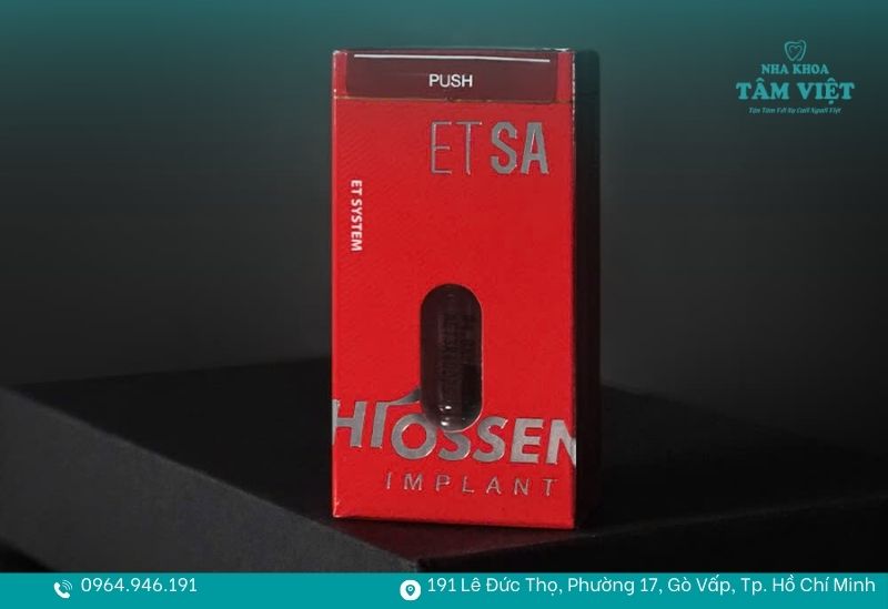 Cấy ghép implant giá bao nhiêu? So sánh các dòng trụ phổ biến 5 Trụ Implant Mỹ Hiossen