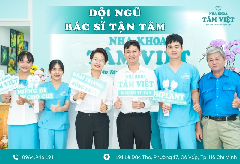 Đội ngũ bác sĩ chuyên môn cao, tận tâm