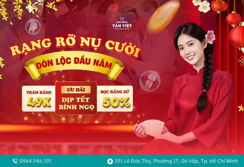 Bọc răng sứ ở đâu uy tín TPHCM? Review thực tế từ khách hàng 8 Giảm 50% chi phí bọc sứ thẩm mỹ
