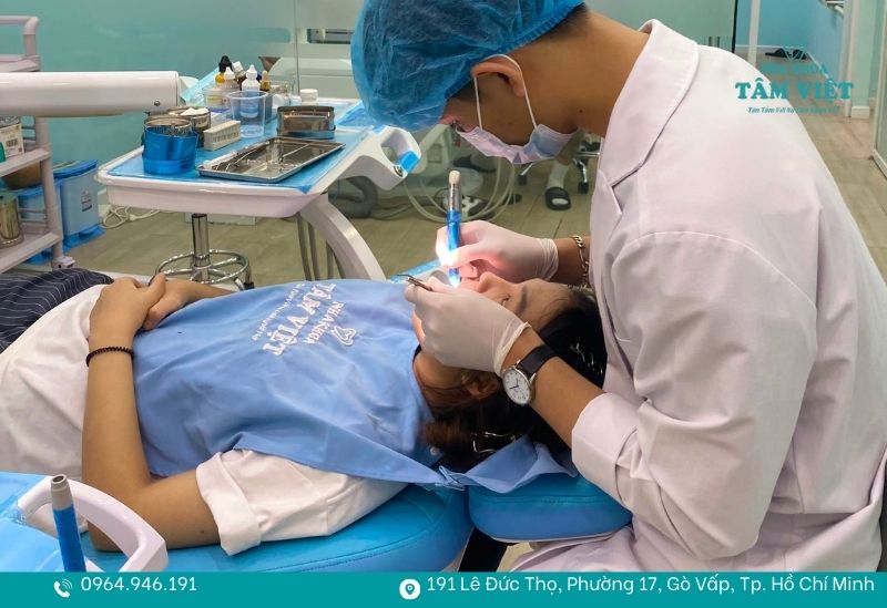 Địa chỉ cạo vôi răng gần đây làm nhanh, sạch, không đau 5 Cạo vôi răng tại Nha khoa Tâm Việt