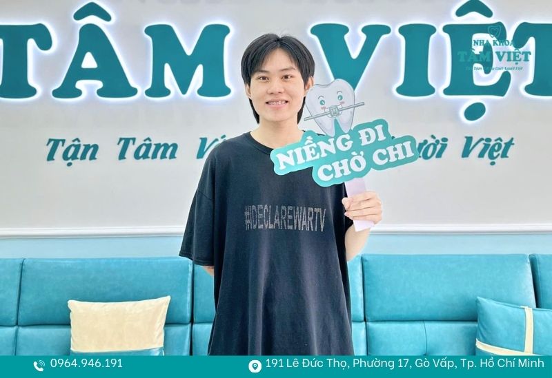 15 tuổi niềng răng bao lâu để răng đều và ổn định? 6 Niềng răng không đau tại Tâm Việt