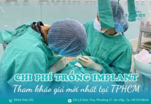 chi phí trồng răng implant tại TPHCM