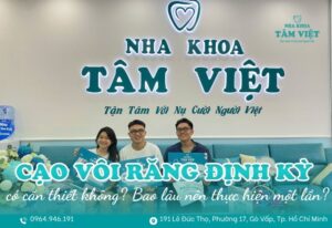 cạo vôi răng định kỳ