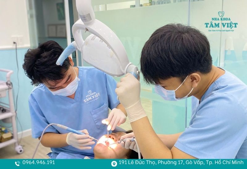 Yên tâm cạo vôi răng tại địa chỉ uy tín như Nha khoa Tâm Việt