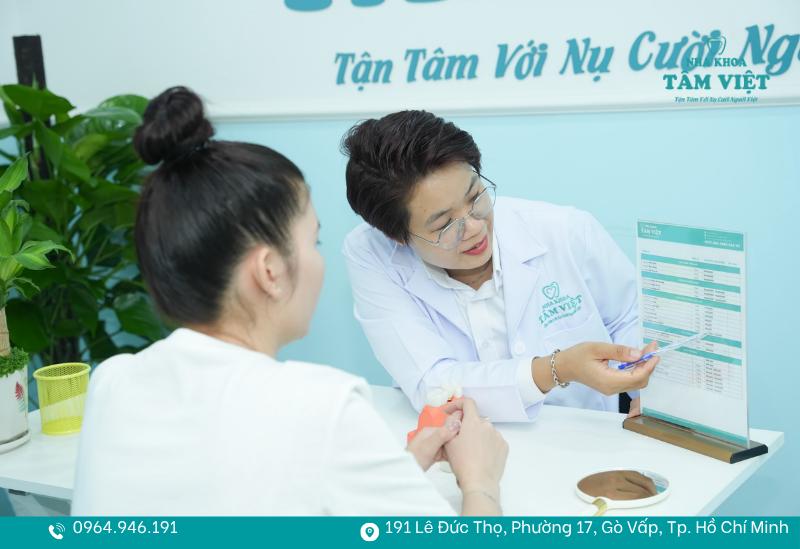 Khi được tư vấn rõ ràng thì khách hàng sẽ an tâm hơn khi điều trị