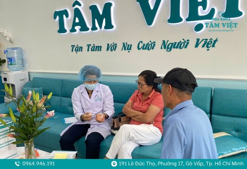 Nha khoa Tâm Việt là lựa chọn uy tín của nhiều khách hàng 
