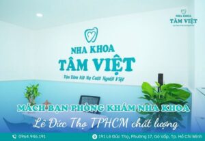 phòng khám nha khoa Lê Đức Thọ TPHCM