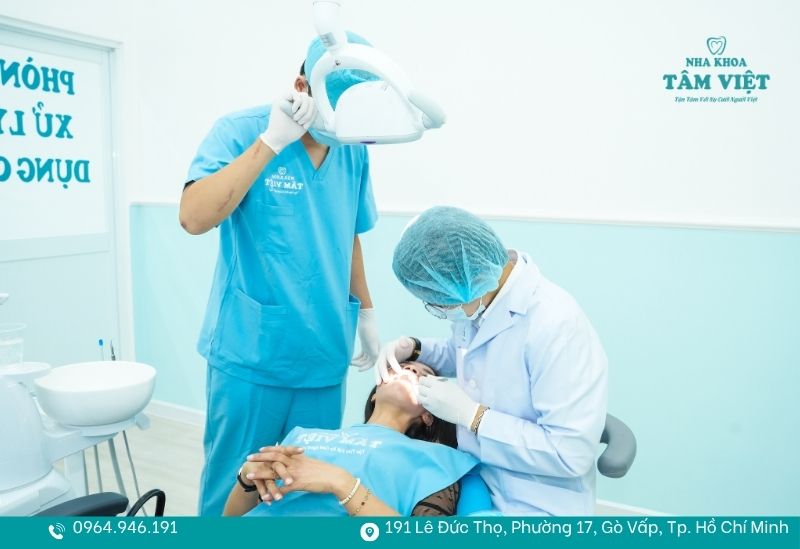 Điều trị răng sâu chuẩn y khoa tại Nha khoa Tâm Việt